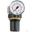 Trykregulator Mini 16 bar G 1/4 MANOMETER 40 mm