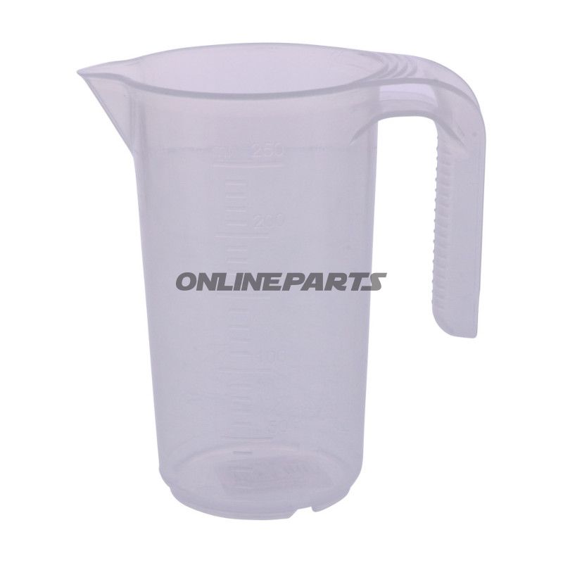 Målebæger Plastik 0,25 Liter