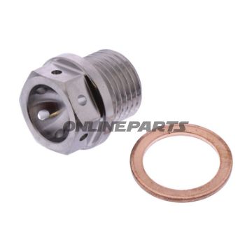 SCHR OELABLASS MAG JMP BO M16X1.50MM 12MM TI SI