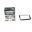 Radioblende 2-DIN sort