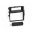 Radioblende 2-DIN sort