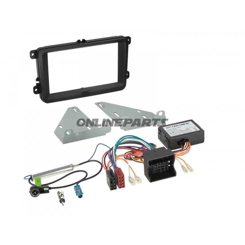 Radio Kit 2-DIN schwarz CAN-BUS
