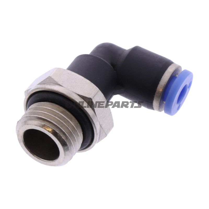 Vinklet stikforbindelse 4 mm G 1/4 125.014-4