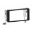 Radioblende 2-DIN sort