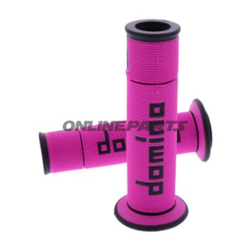 Griffgummi A450 sort/rosa Domino Diameter 22 mm Længde 125 mm åben