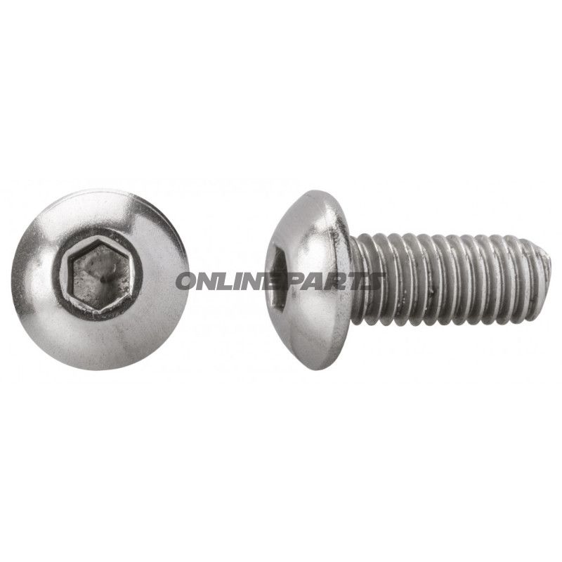 Skrue A2 M6X25 ISO 7380-2 Pakke 200 stykker
