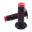 Griffgummi schwarz-rot Off Road