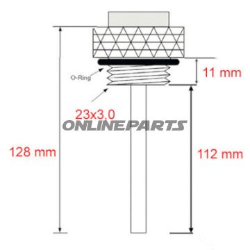 Öltemperatur Direktmesser JMP 23X3MM Alternative: 7091135