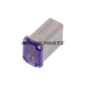 Sikring MCASE 25A JMP Pakke med 25 stk.