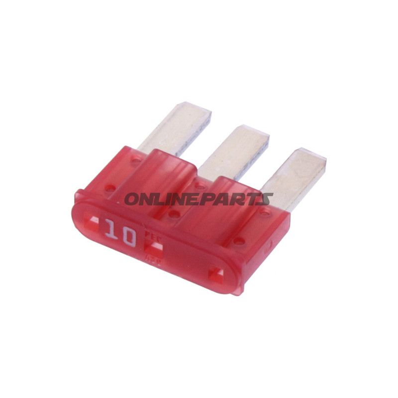 Sikring Micro 3 10A JMP Pakke med 25 stk.