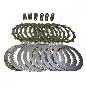 Kobling Aramid EBC lameller + fjedre + skiver