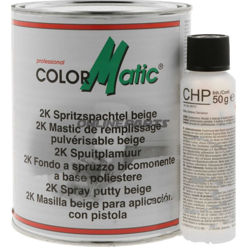 2K Spritzfüller POLYEST 1500G mit Härter Colormatic