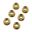 Møtrik Kædeskive Sæt JMP Bolt M8X1.25 mm Alu Racing guld