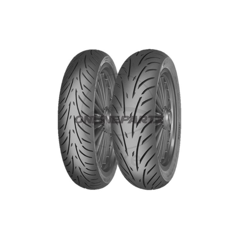 100/80-10 53L TL for/bag dæk Mitas Touring Force