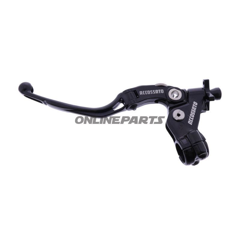 Accossato foldebel koblingarmatur sort til 22 mm