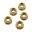 Møtrik Kædeskive Sæt JMP Bolt M10 x 1.25 mm Alu Racing guld