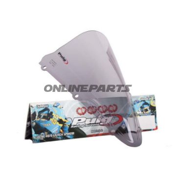 Racingskærm Puig røggrå 370 x 255 mm til Yamaha YZF-R 125