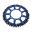 Kettenrad Dual 51Z Teilung 520 blau ZF Innendurchmesser 105 Lochkreis 124.50