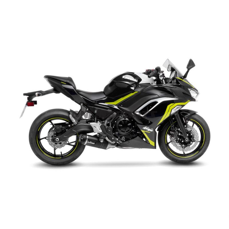 Schalldämpfer SBK Edelstahl Lv One komplett 2/1 Evo Black Edition