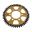 Kettenrad Dual 48Z Teilung 428 gold ZF Innendurchmesser 068 Lochkreis 090