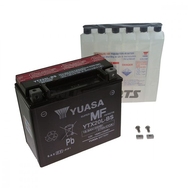 Batteri Motorcykel YTX20L-BS Yuasa Alternativ: 0173 3752 3976 9197