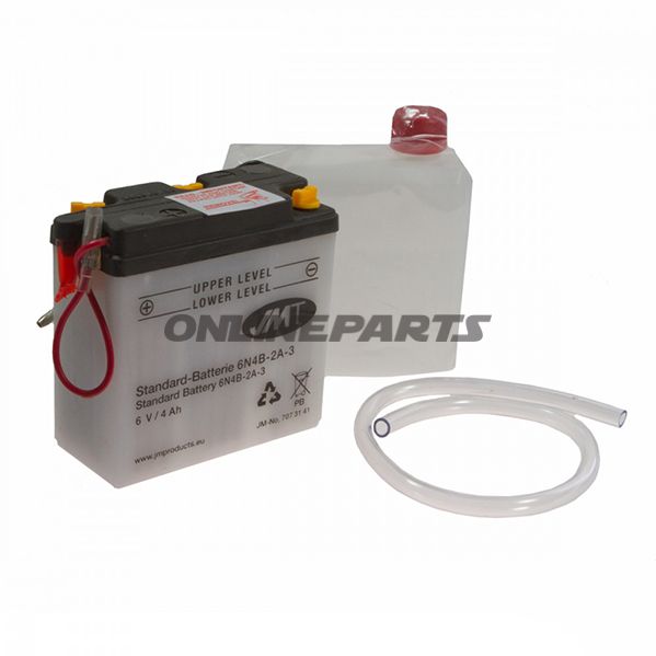 Motorcykel Batteri 6N4B-2A-3 JMT Alternativ: 7070147