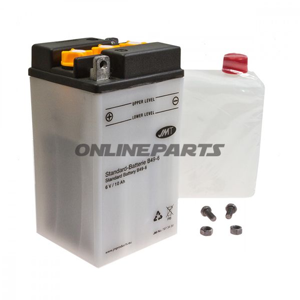 Motorcykel Batteri B49-6 JMT Alternativ: 7070535