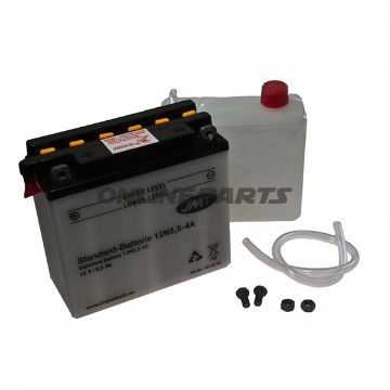 Batteri Motorcykel 12N5.5-4A JMT