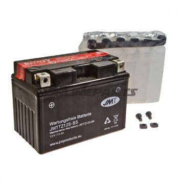 Motorcykelbatteri Ttz12s-Bs Jmt inklusive syrepakke