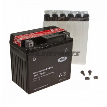 Motorcykelbatteri Ttz7s-Bs Jmt inklusive syrepakke