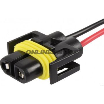 Adapterkabel 12V H8/H11/H27 M 175 mm Kabel