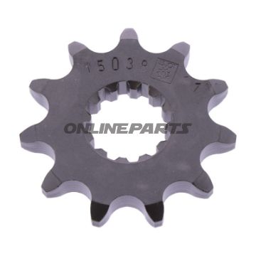 Forreste tandhjul 11Z Deling 428 finverzahnt Indvendig diameter 17//20