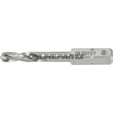 Spiralbohrer Bit 1/4 4.0 HSS-G M2