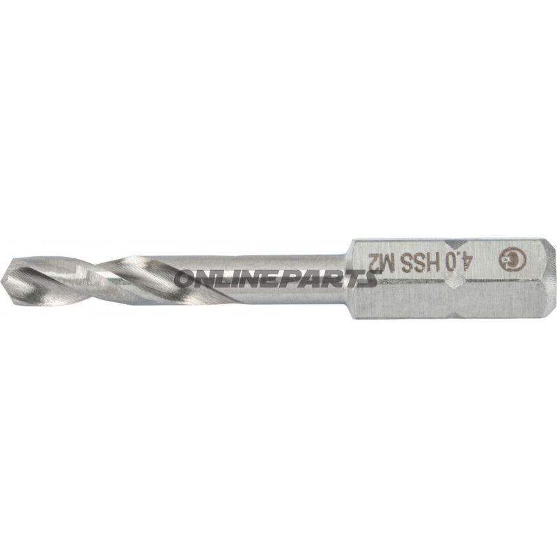 Spiralbohrer Bit 1/4 4.0 HSS-G M2