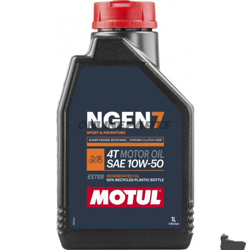 Motoröl 10W50 4T 1 Liter Motul synthetisch NGEN 7