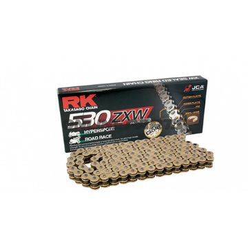 RK XW-Ringkæde 525ZXW/116 Kæde åben med Nietslås