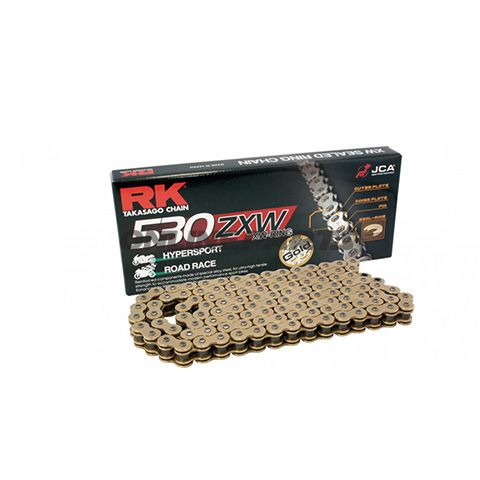 RK XW-Ringkæde 525ZXW/116 Kæde åben med Nietslås