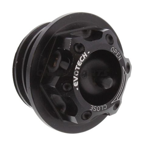 Oliefyldningsskrue Alu Evotech 24 x 3.0 mm sort