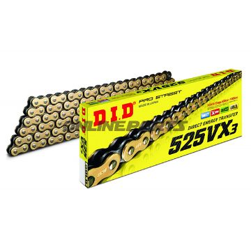 Did X-Ring Chain G&B525vx3/128Open Chain With Rivet Link til ZZZ Z 0  