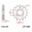 For tandhjul 13Tooth Pitch 520Narrow Spline 25/28
