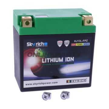 Batteri Motorcykel HJ13L Skyrich Lithium-Ion