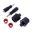 BAR ENDS ALU DAYTONA SORT/ORANGE IND 14-19 MM