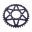 BAGESTE TANDHJUL 40 TAND PITCH 520 SORT INDVENDIG DIAMETER 068 BOLTAFSTAND 086