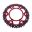 BAGESTE TANDHJUL DOBBELT 52 TAND PITCH 520 RØD ZF INDVENDIG DIAMETER 125 BOLTAFSTAND 150