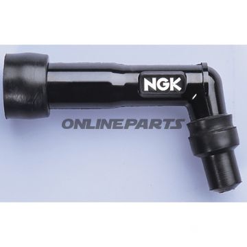 Tændrørshætte XB01F sort NGK