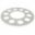 Bag tandhjul Alu 44 Tooth Pitch 520 Silveresjot Inner Diameter 100 Bolt Spacing 120