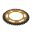 Tandhjul Dual 42Z tænder 525 guld ZF Indre diameter 080 Hulmønster 110