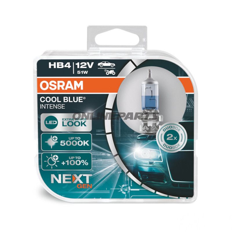 LAMPE HB4 12V51W DUO OSR COOL BLUE INTENSE NEX GEN