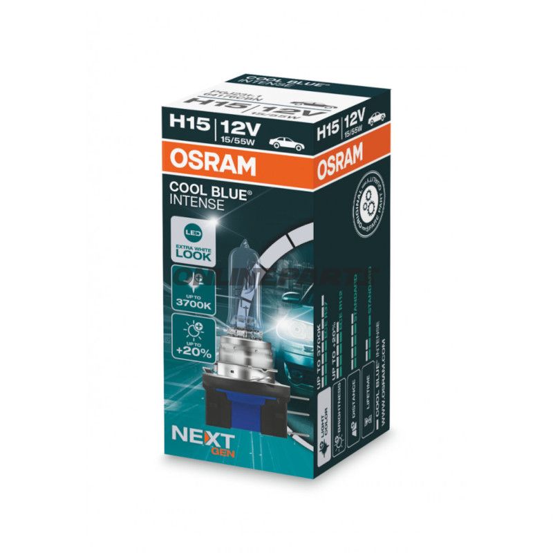 LAMPE H15 12V 15/55W OSR COOL BLUE INTENSE NEX GEN