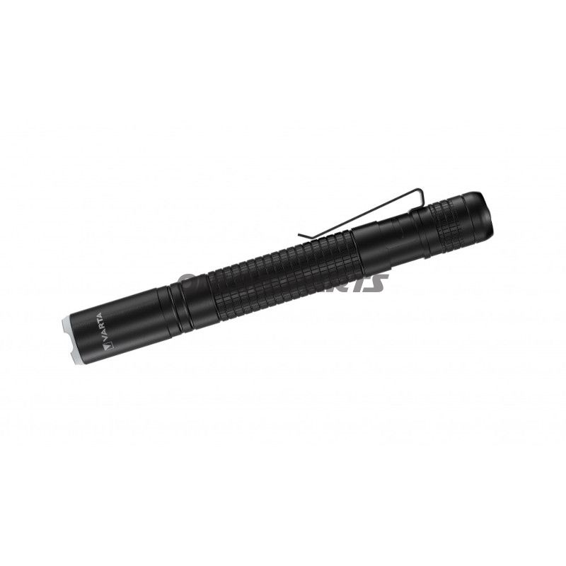 LED-lommelygte Alu F10 Pro Varta med 2 AAA-batterier